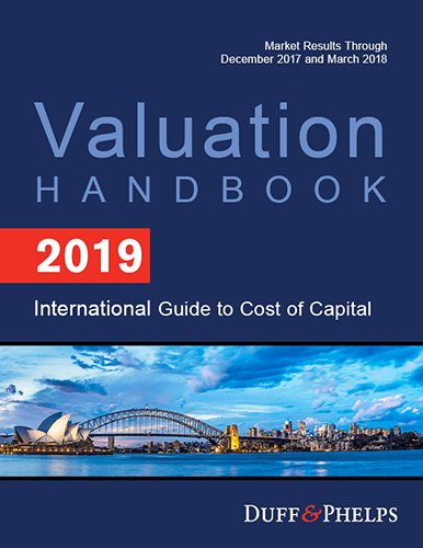 Duff & Phelps 2019 Valuation Handbook – International Guide to Cost of Capital