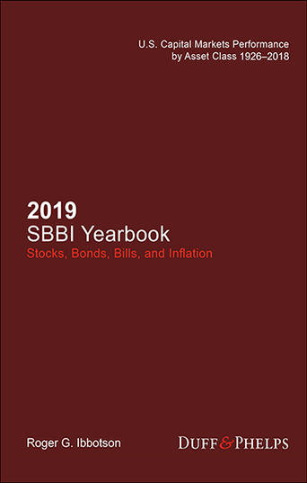 Updating Pre-order: 2019 SBBI® Yearbook