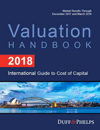 Valuation Handbook 2018 - International Guide to Cost of Capital
