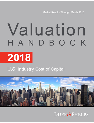 Valuation Handbook 2018 - U.S. Industry Cost of Capital