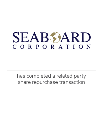 Kroll Advised the Special Committee of the Board of Directors of Seaboard Corporation in Connection with Seaboard's Share Repurchase Transaction and Provided a Fairness Opinion to the Special Committee and the Board